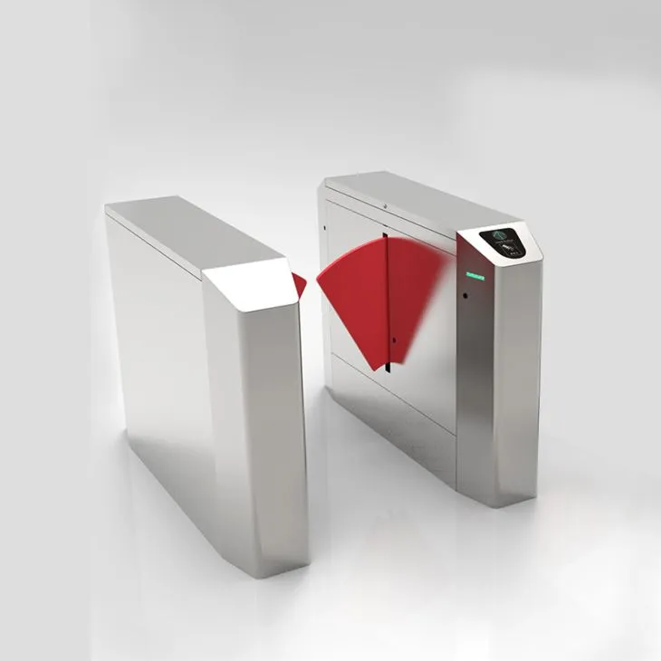 Anti-Tailgating-Turnstile-Optical-Flap-Barrier-With (2)