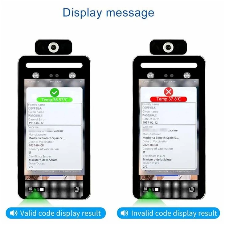 Green Pass QR Code Scanner Biex Skennja Kodiċi QR tal-UE, Kodiċi Amerikan, Kodiċi Kanadiż